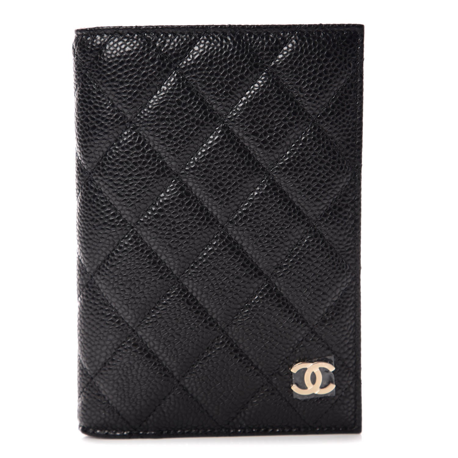 Chanel Caviar Quilted Passport Holder Black 1 of 10