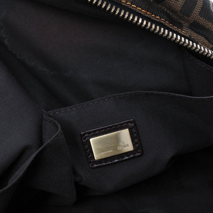 Fendi Zucca Zucchino Spalmati Large B Mix Tote Tobacco 8 of 9
