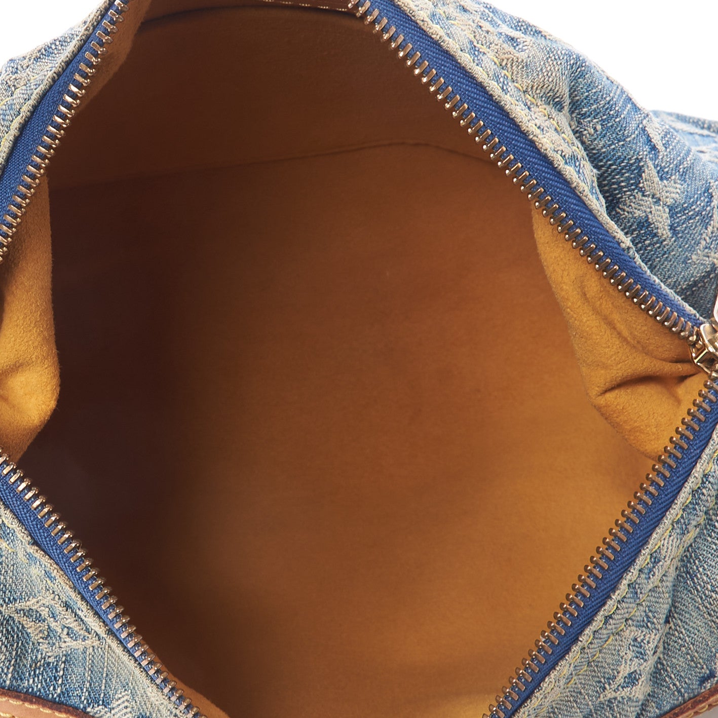 Monogram Denim Baggy PM Blue