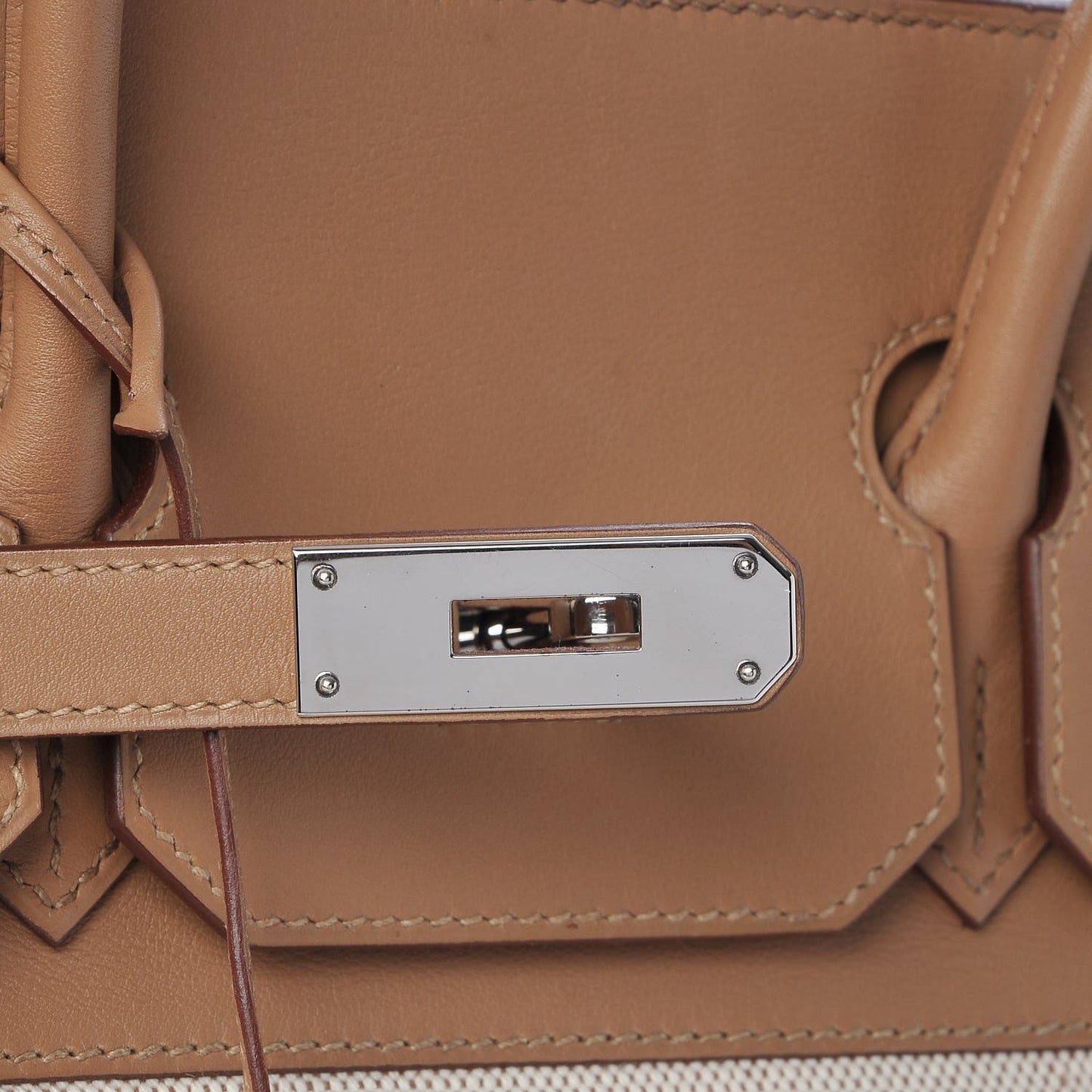 Swift Toile Birkin 35 Biscuit