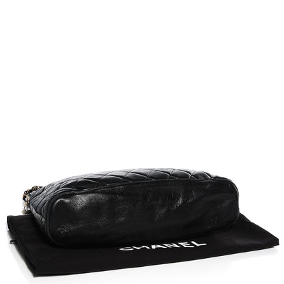 Chanel Lambskin Quilted Shoulder Bag Black 4 of 8