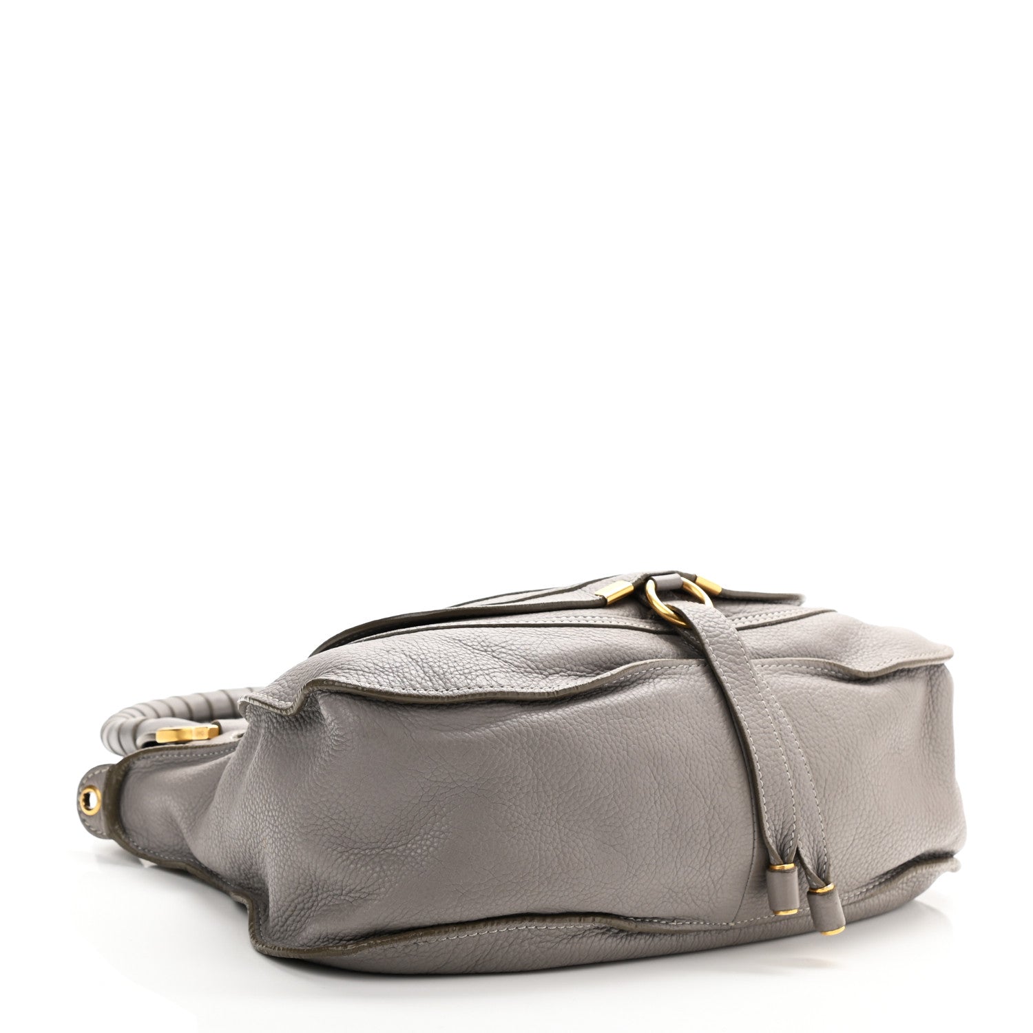 Chloe Calfskin Medium Marcie Satchel Cashmere Grey 4 of 11