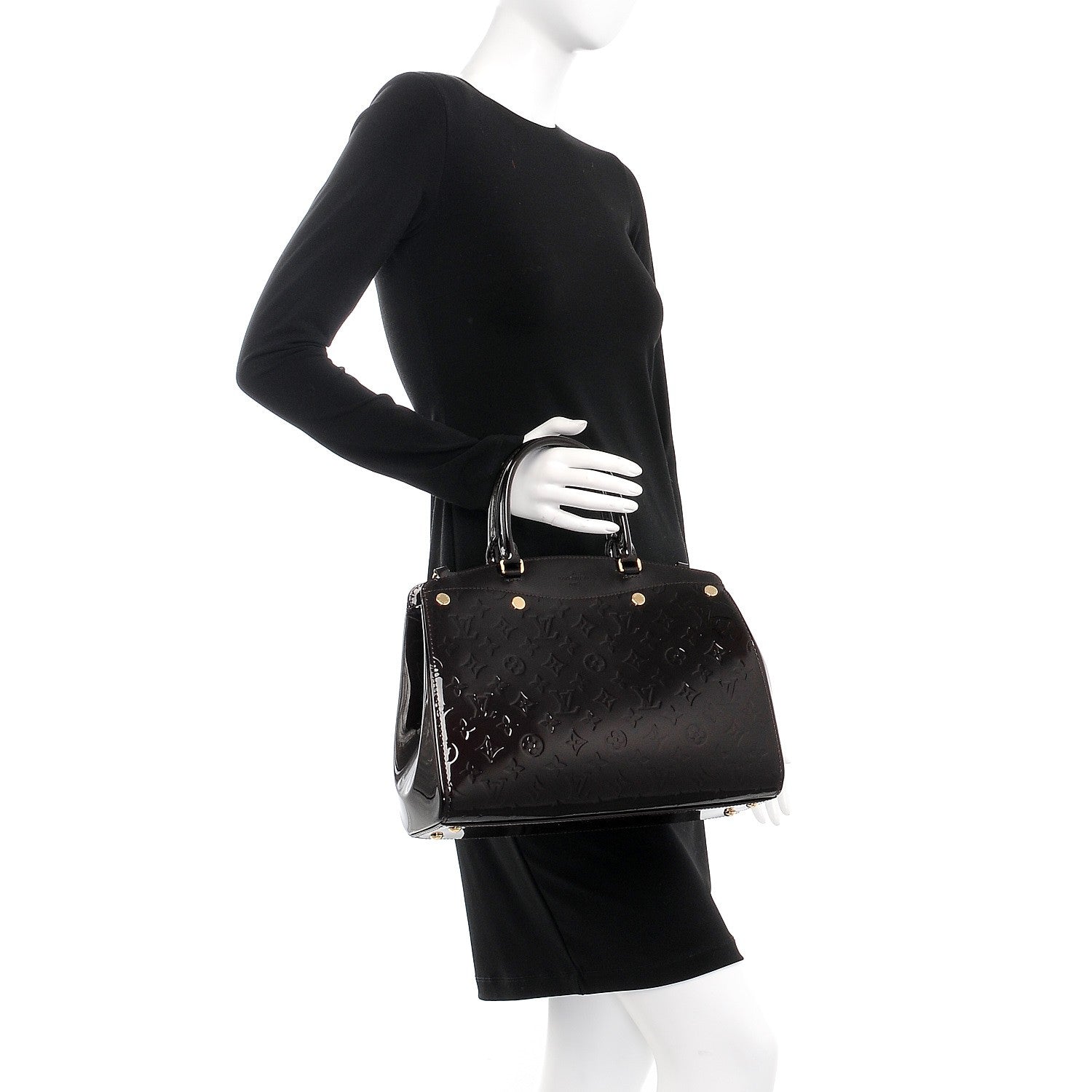 Louis Vuitton Vernis Brea MM Amarante 3 of 7