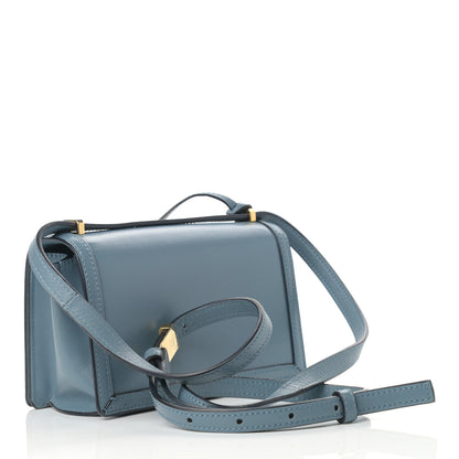 Loewe Calfskin Medium Barcelona Shoulder Bag Stone Blue 3 of 17