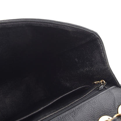 Chanel Caviar Quilted Jumbo Single Flap Black 9 of 12