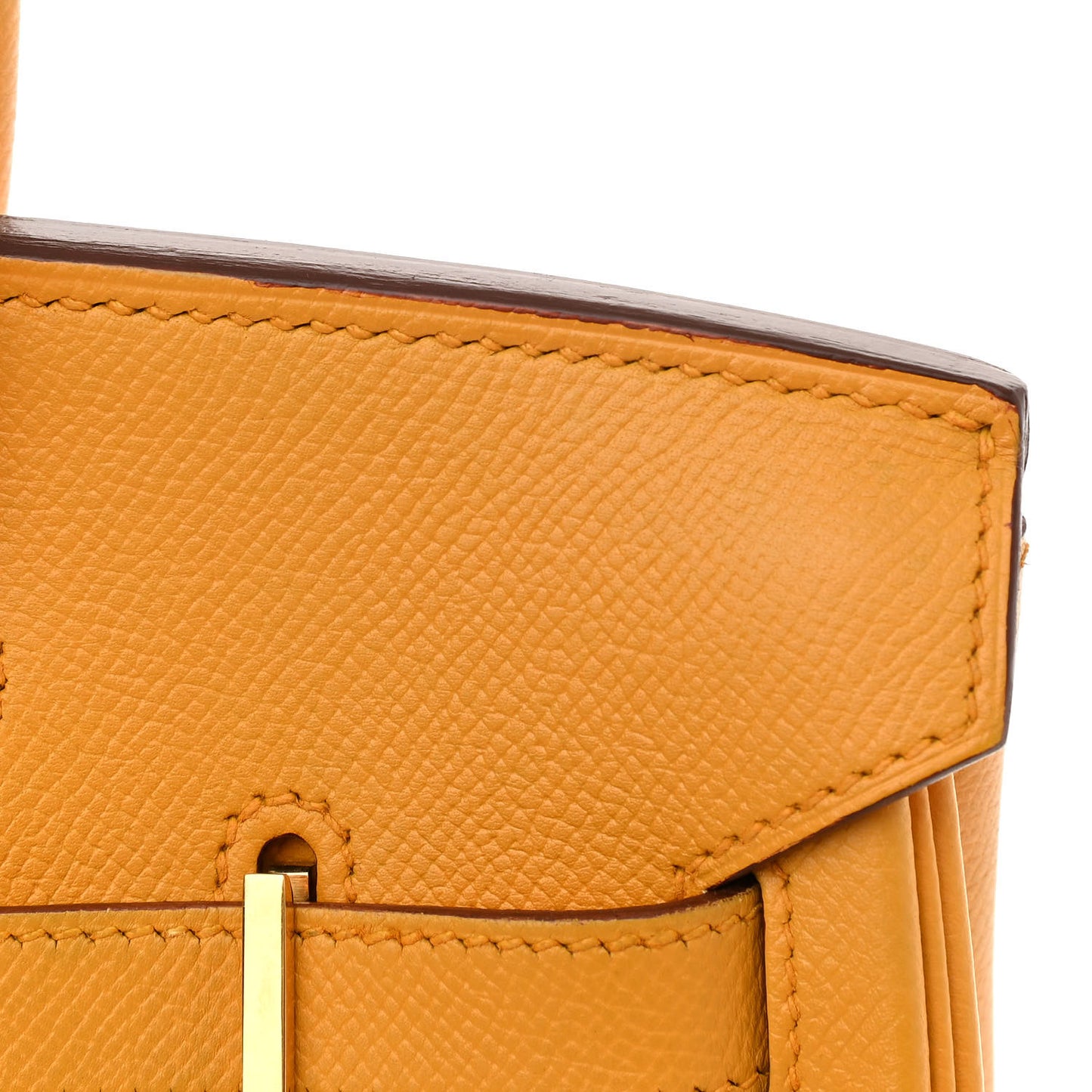 Epsom Birkin 30 Jaune Ambre