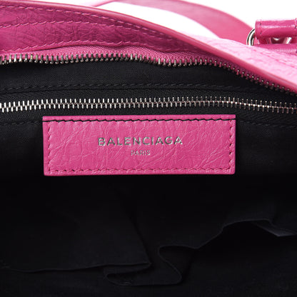 Balenciaga Agneau Classic Silver Hardware S City Rose Flamingo 6 of 10