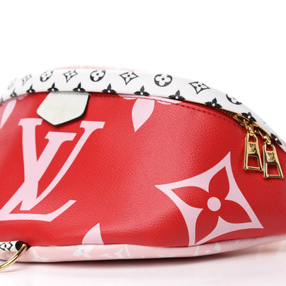 Louis Vuitton Monogram Giant Bumbag Rouge 7 of 10