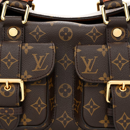 Louis Vuitton Monogram Manhattan NM Caramel 9 of 13