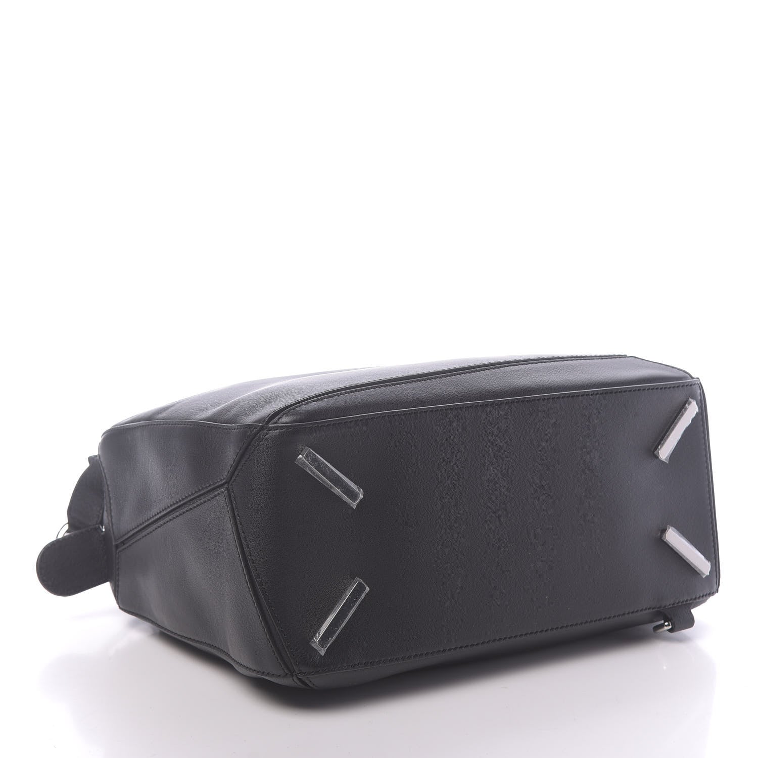 Loewe Calfskin Medium Puzzle Bag Black 4 of 9
