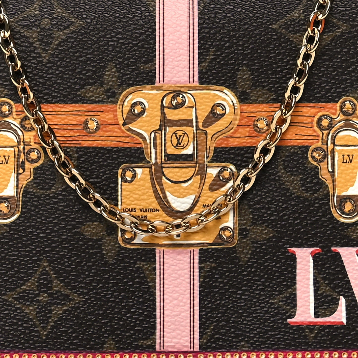 Monogram Summer Trunks Pochette Weekend