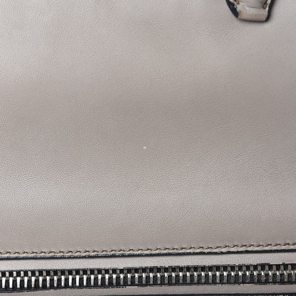 Miu Miu Vitello Soft Calfskin Shopping Tote Fumo 15 of 21