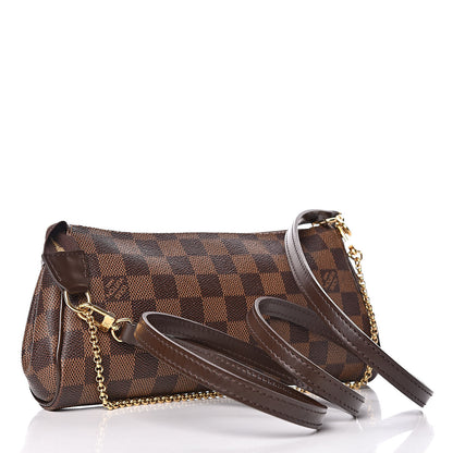 Louis Vuitton Damier Ebene Eva Clutch 3 of 11
