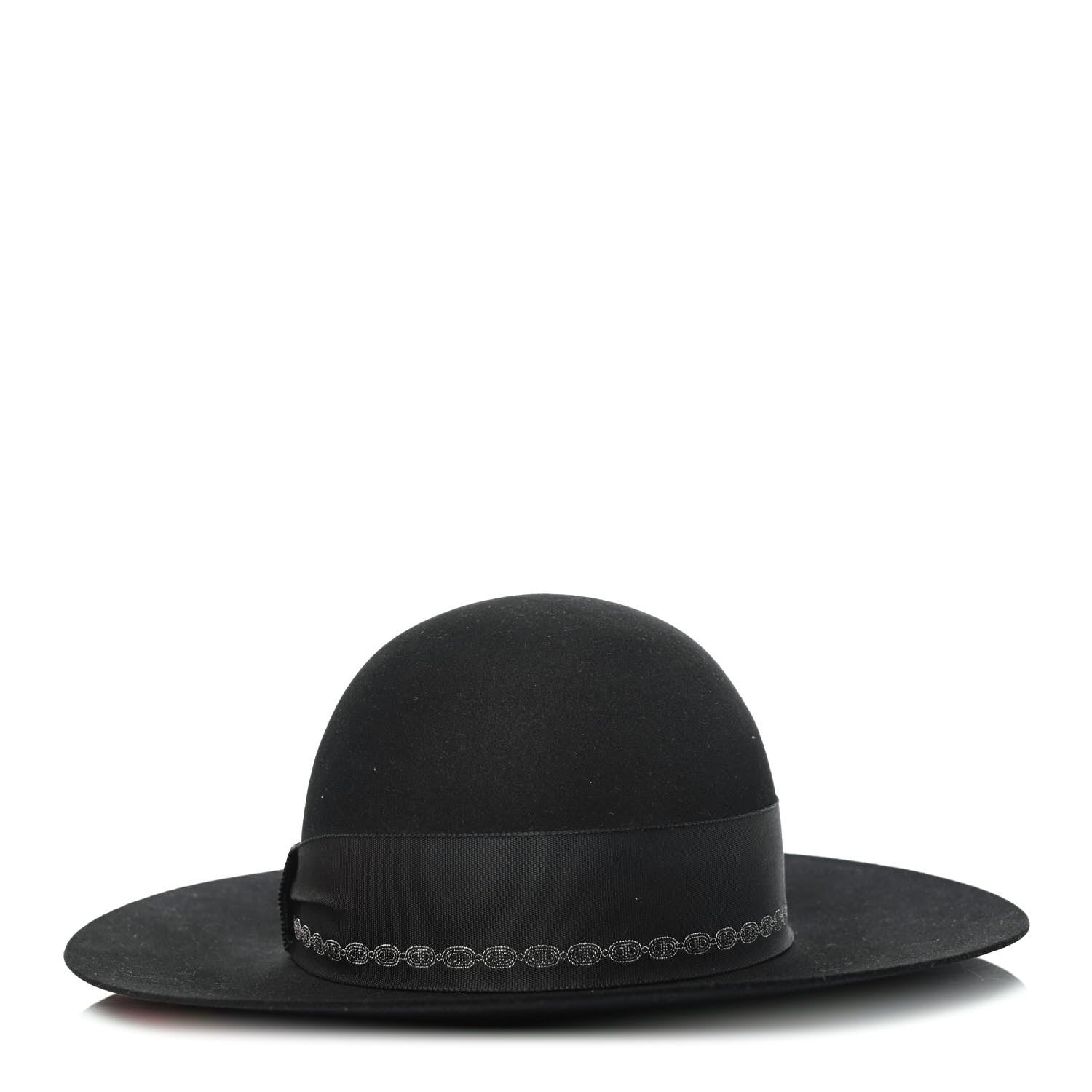 Hermes Felt Hat 57 Black 1 of 5
