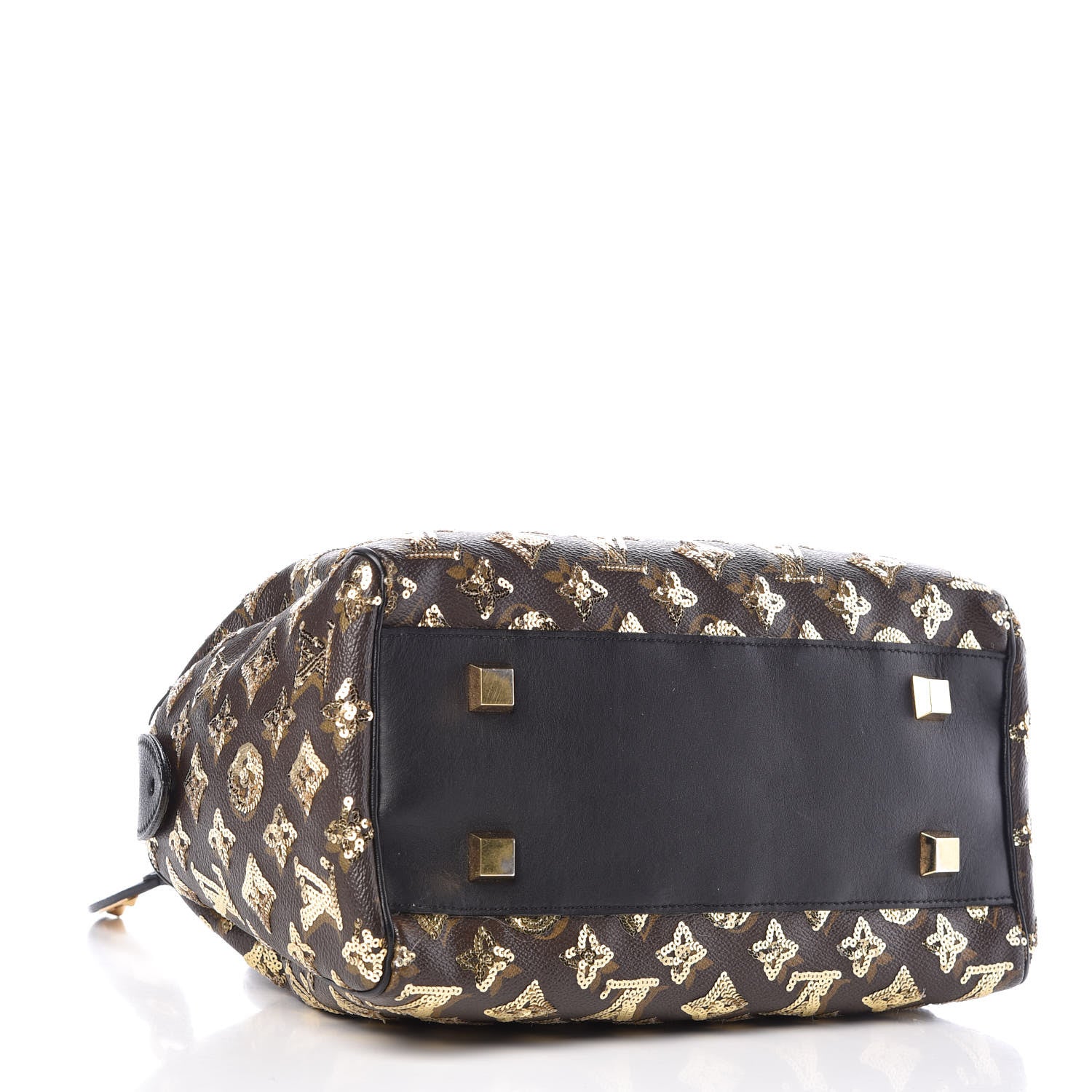 Louis Vuitton Monogram Sequins Eclipse Speedy 28 Gold 4 of 9