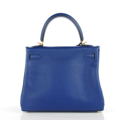 Hermes Swift Kelly Retourne 25 Bleu Saphir 3 of 3