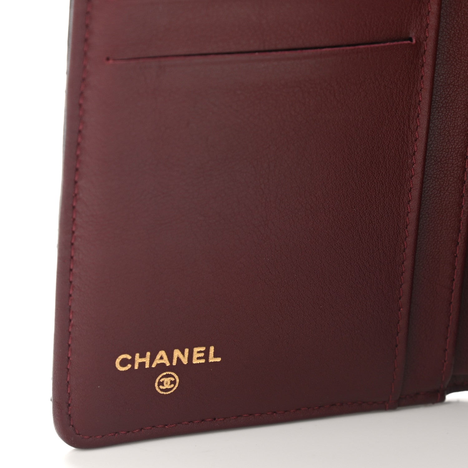 Chanel Aged Calfskin Quilted Reissue Zipped Pocket Wallet Black 6 of 8