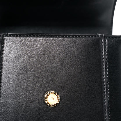 Bulgari Nappa Serpenti Forever Small Maxi Chain Top Handle Bag Black 14 of 15