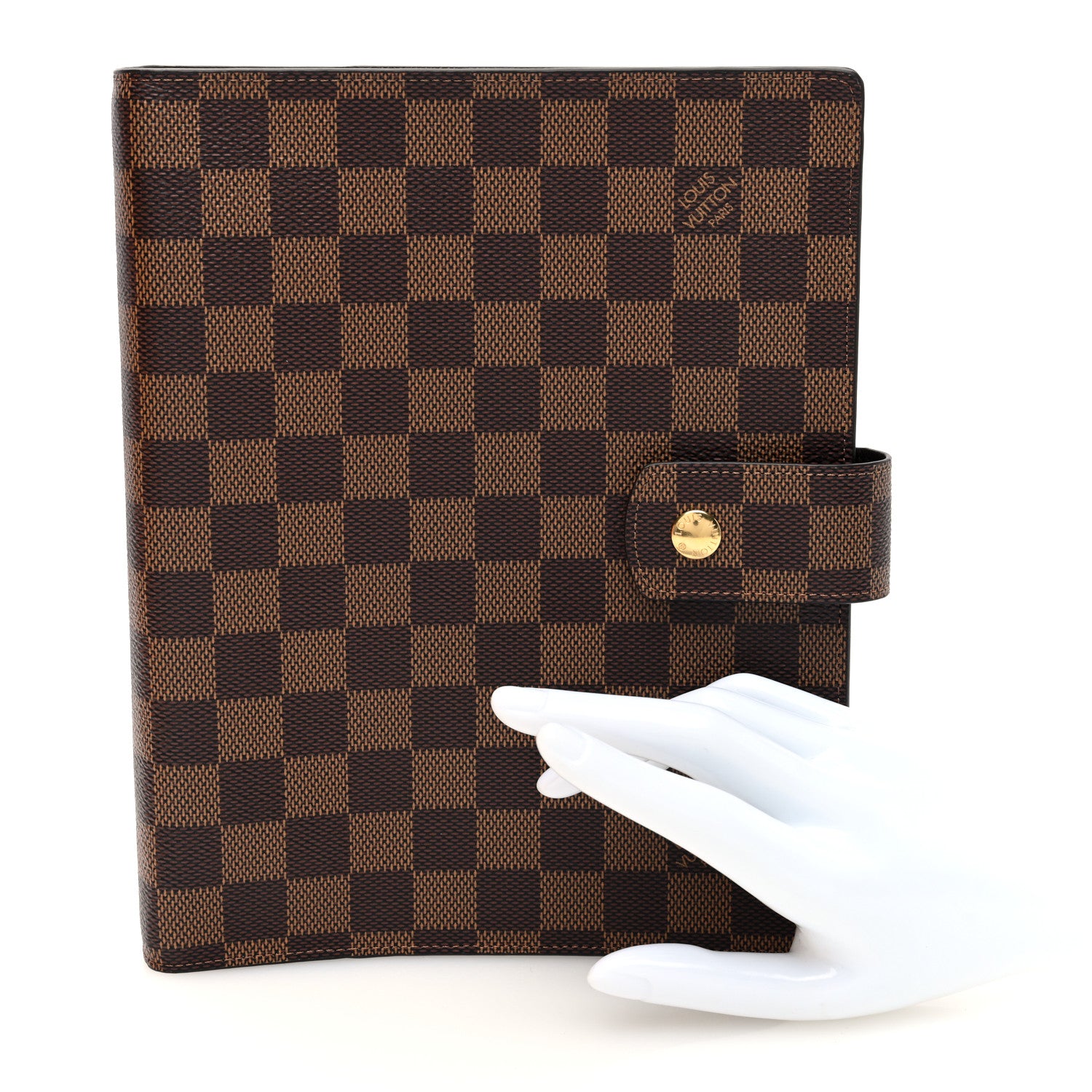 Louis Vuitton Damier Ebene Large Ring Agenda Cover 2 of 8