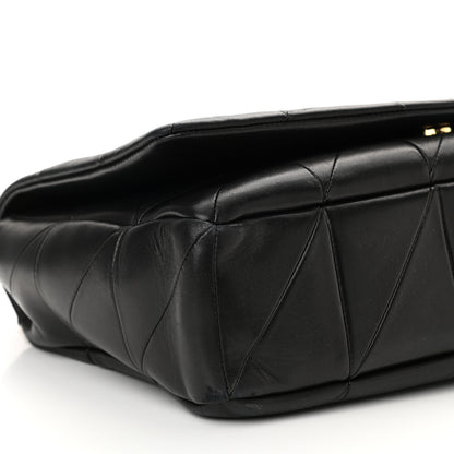 Saint Laurent Lambskin Patchwork Monogram Large Jamie Black 8 of 9