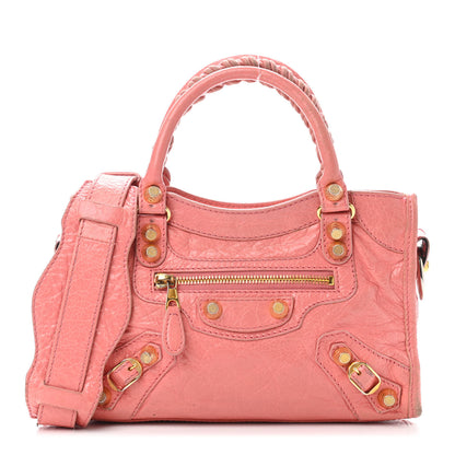 Balenciaga Agneau Giant 12 Gold Hardware Mini City Rose Azalee Rose Jaipur 1 of 6