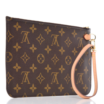 Louis Vuitton Monogram Neverfull MM GM Pochette 3 of 8