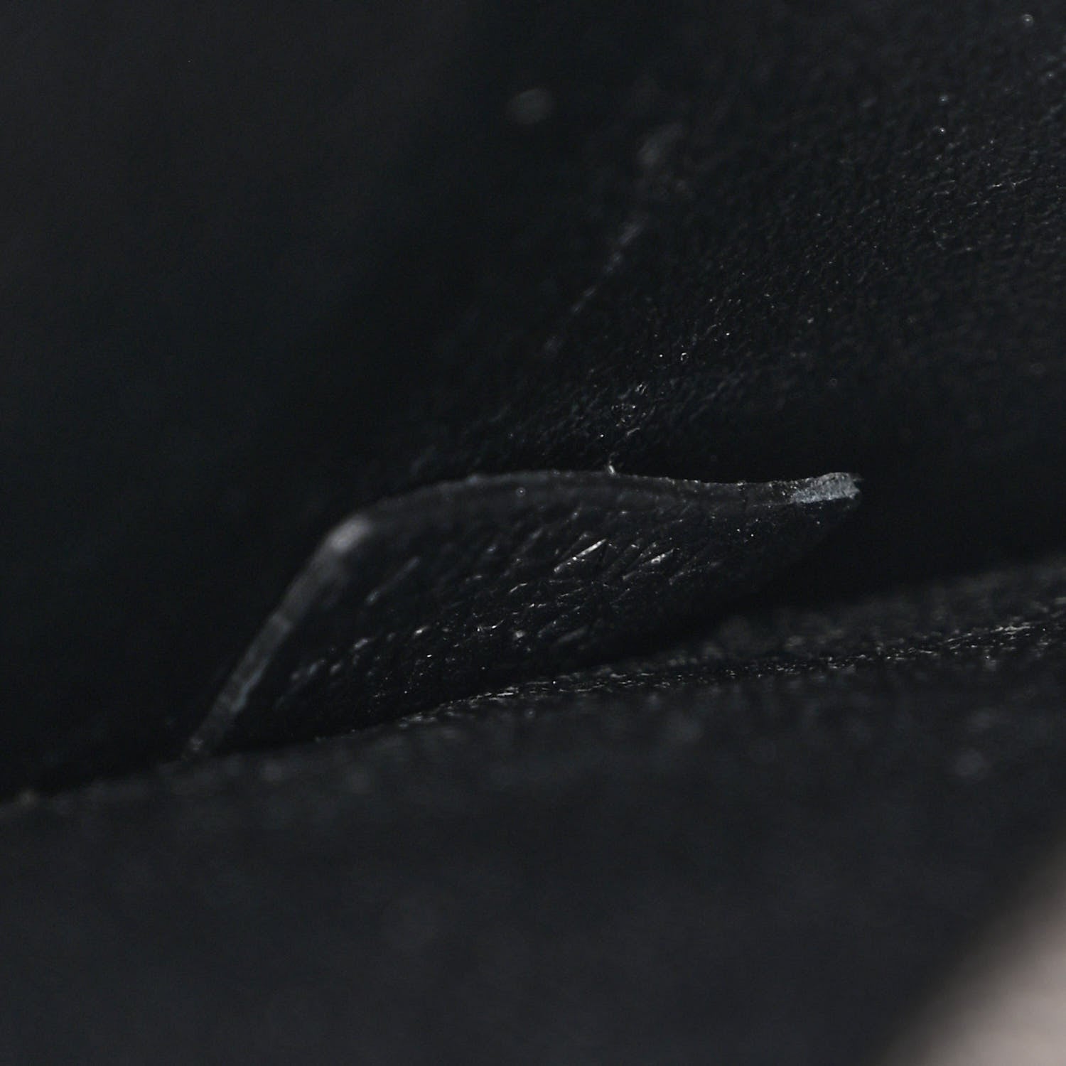Celine Drummed Calfskin Suede Medium Trapeze Black 7 of 10