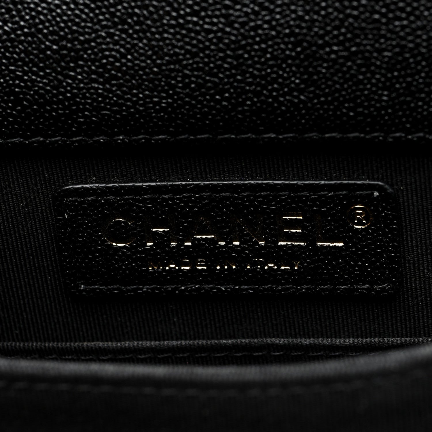 Chanel Caviar Quilted North South Boy Flap Black 6 of 10
