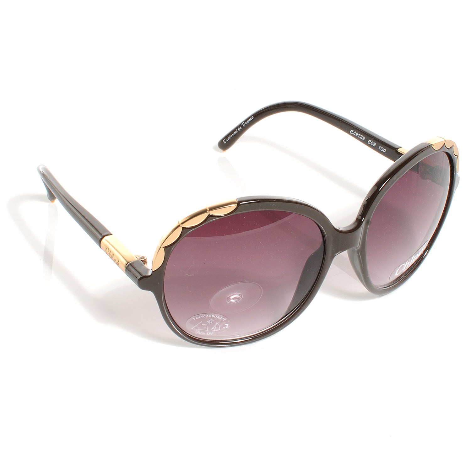 Chloe Sunglasses CL 2222 Brown 3 of 5