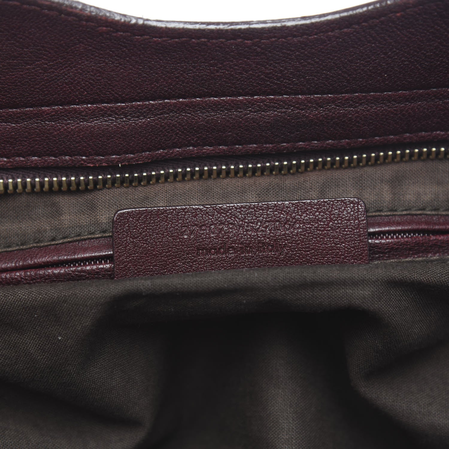 Saint Laurent Sheepskin Medium Cabas ChYc Plum 7 of 20