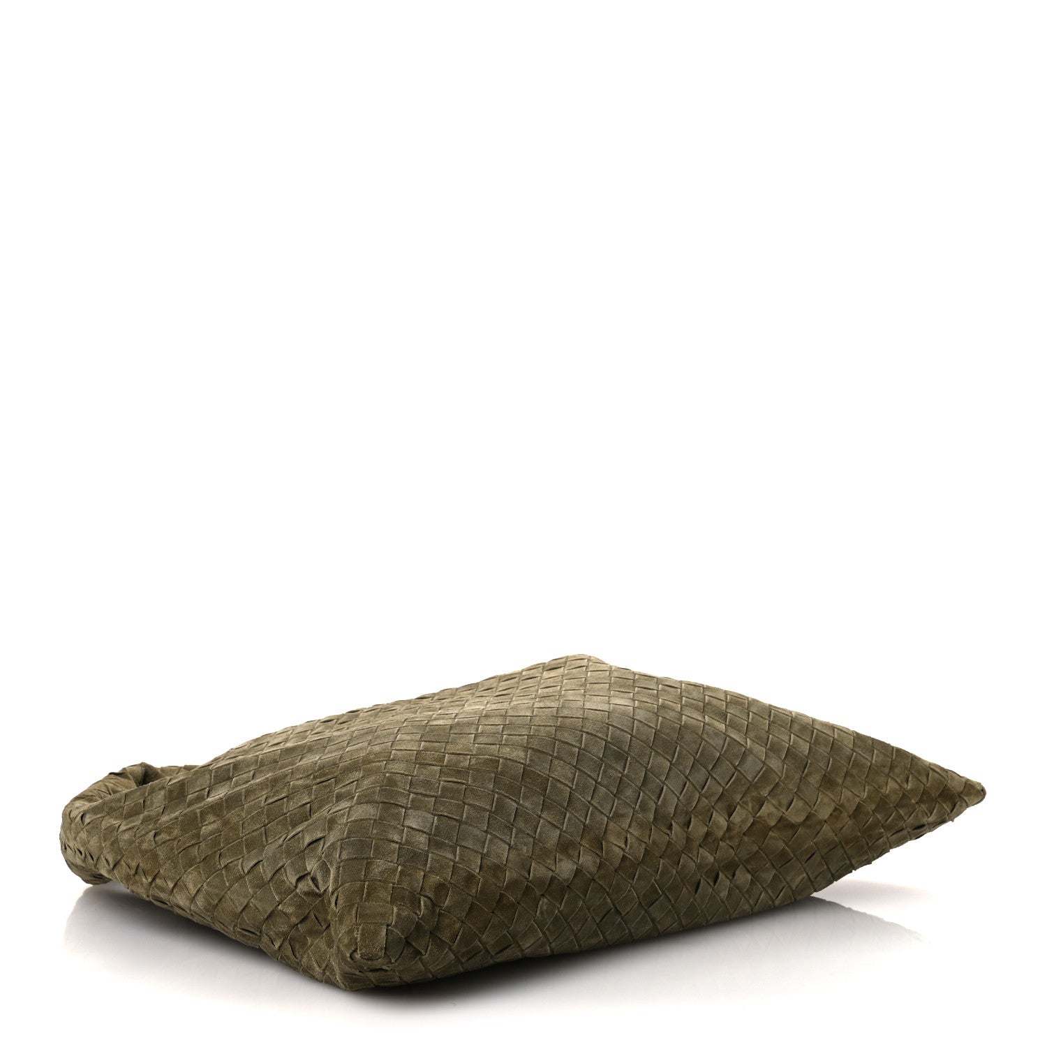 Bottega Veneta Suede Intrecciato Large Hop Mud 4 of 10