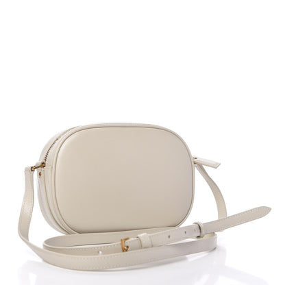 Saint Laurent Calfskin Le 61 Camera Bag White 3 of 9