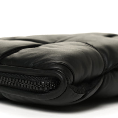 Bottega Veneta Calfskin Maxi Intrecciato Puffy Laptop Pouch Black 7 of 10