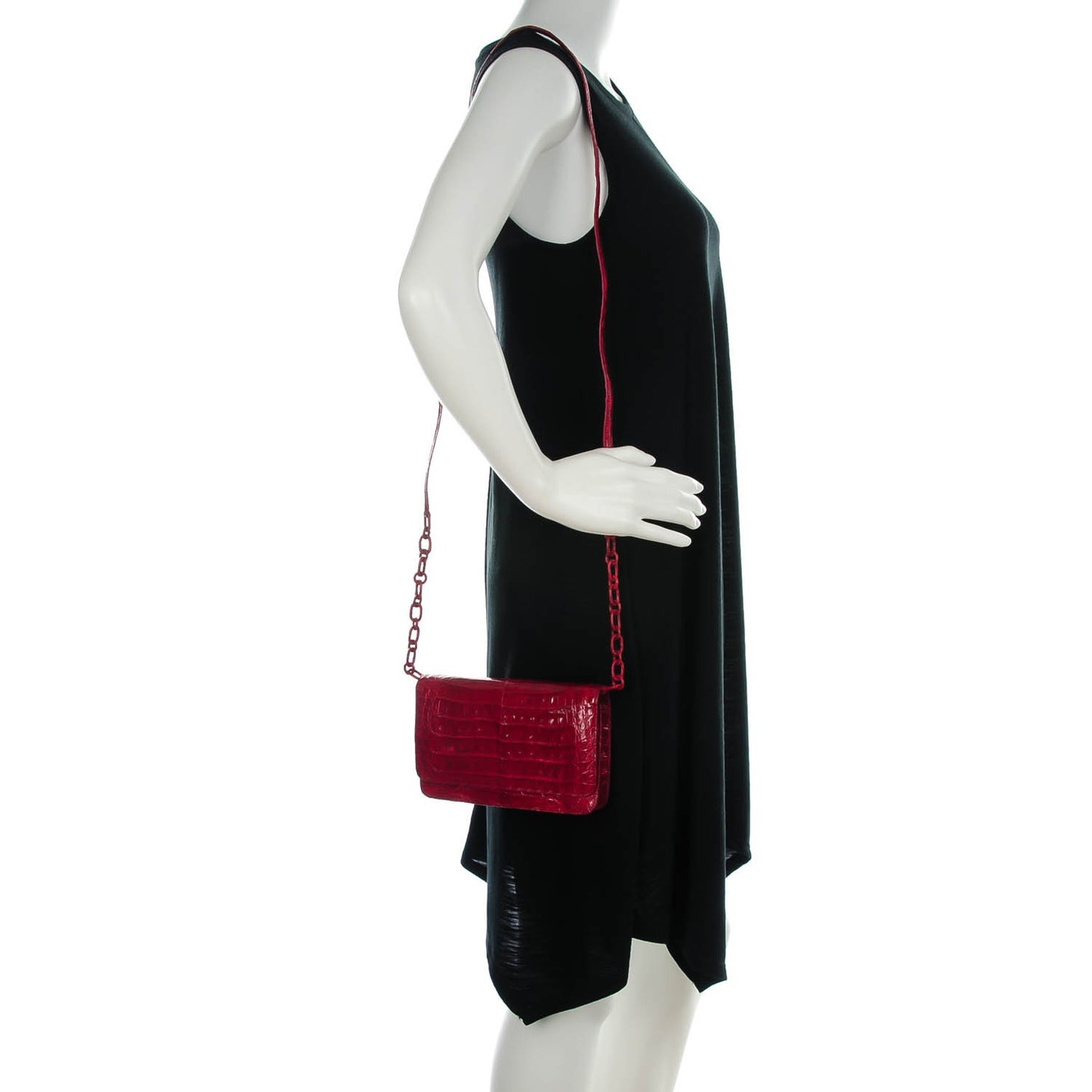 Crocodile Wallet On Chain Red