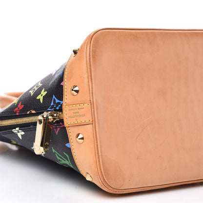 Louis Vuitton Monogram Multicolor Alma Black 7 of 18