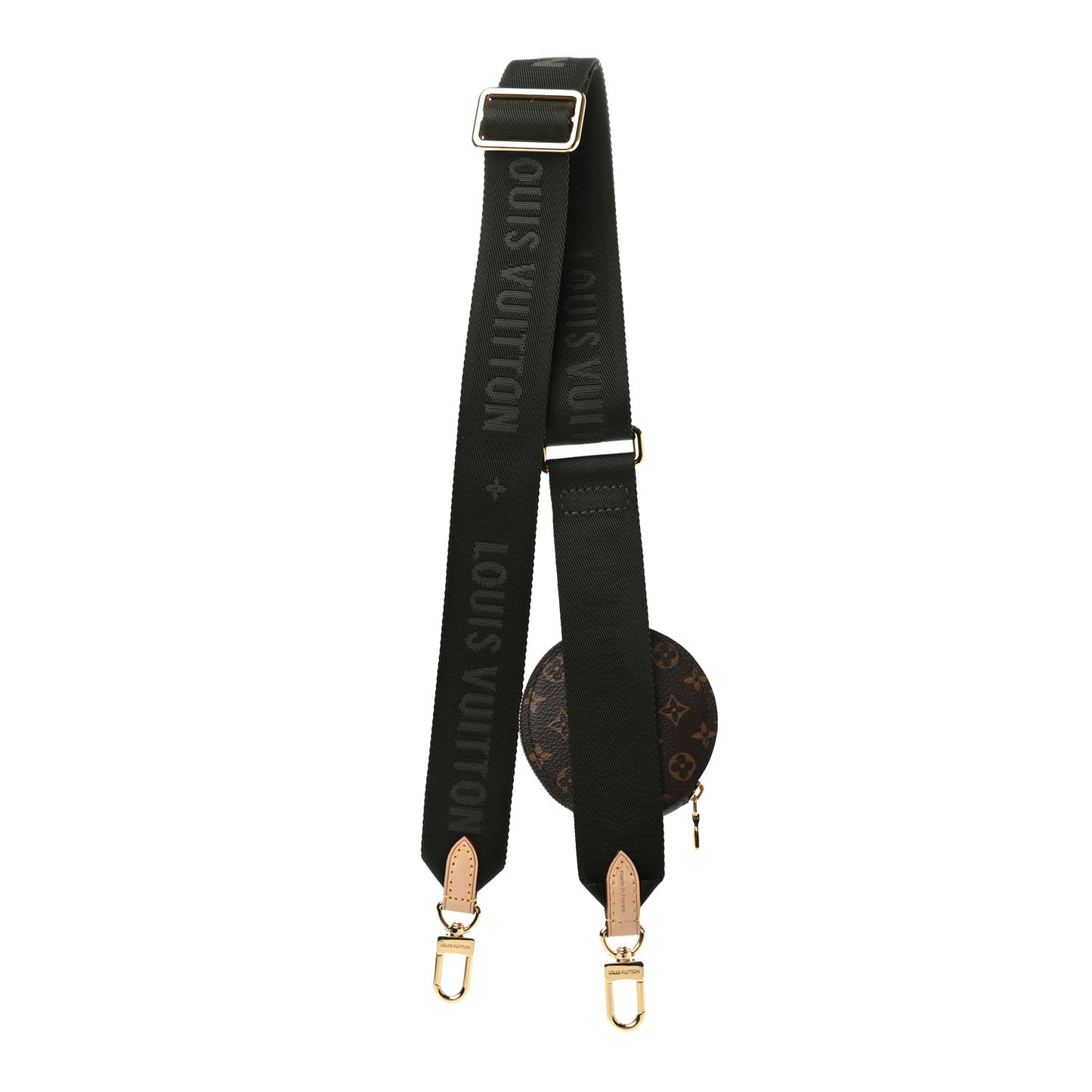 Monogram Multi Pochette Accessories Bandouliere Shoulder Strap Kaki