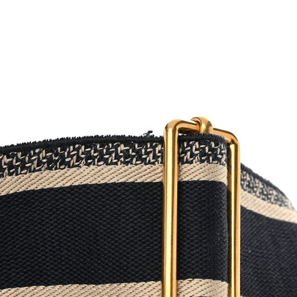 Christian Dior Wicker Oblique Drawstring Bucket Bag Blue 13 of 13