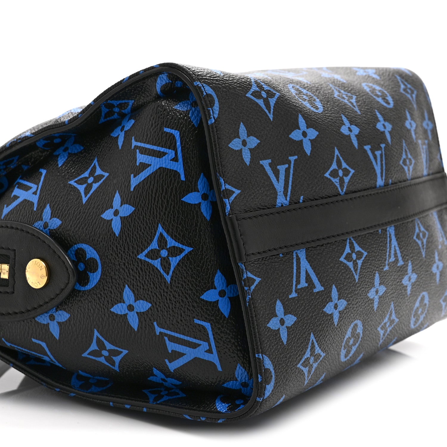 Louis Vuitton Colored Monogram Speedy Amazon PM Blue Black 9 of 10