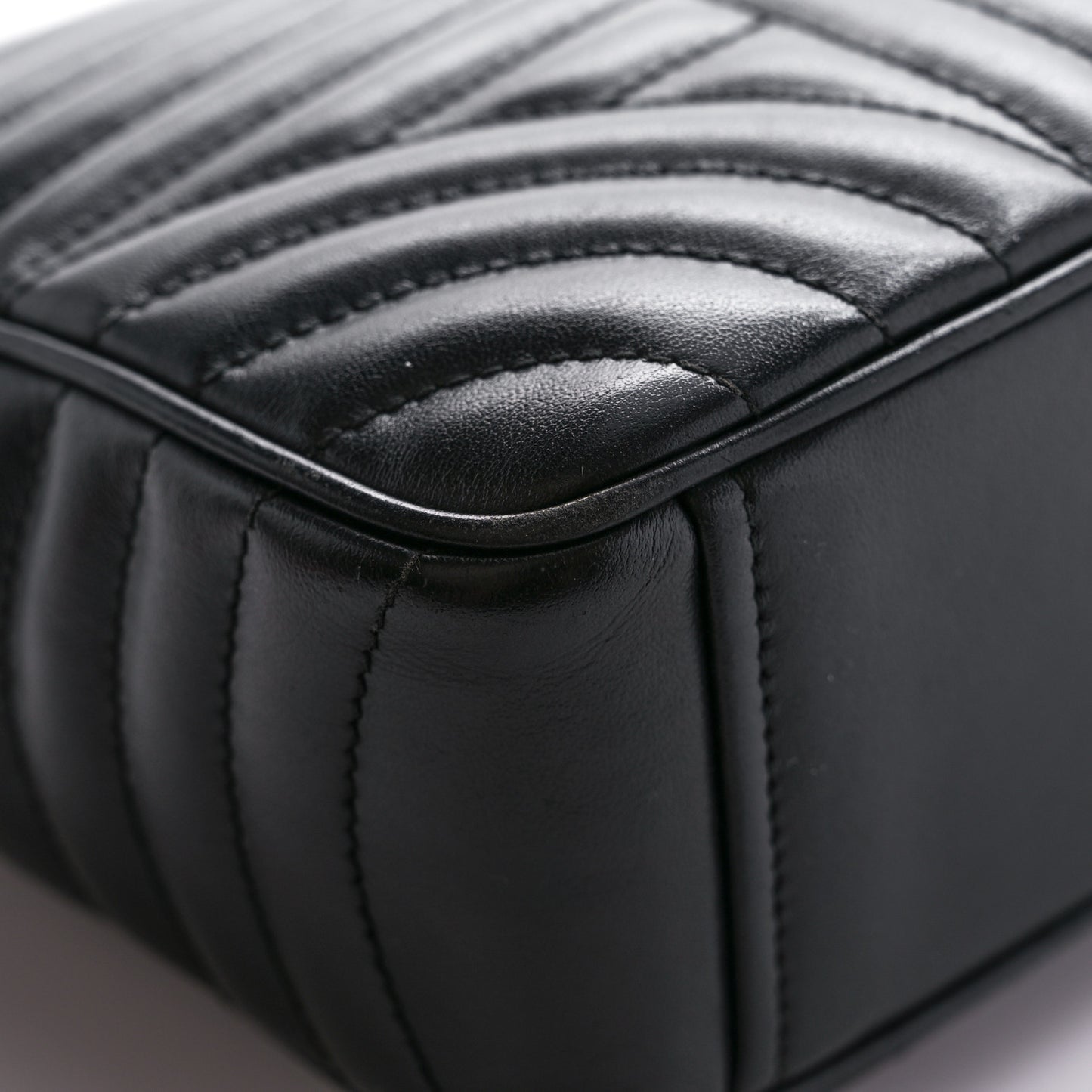 Soft Calfskin Diagramme Crossbody Bag Black