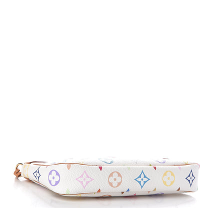 Louis Vuitton Monogram Multicolor Pochette Accessories White 4 of 10