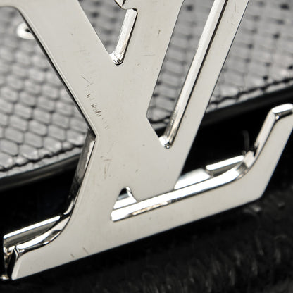 Louis Vuitton Python Louise Chain MM Black 8 of 8