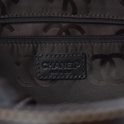 Chanel Calfskin Wild Stitch Top Handle Bag Brown 6 of 14