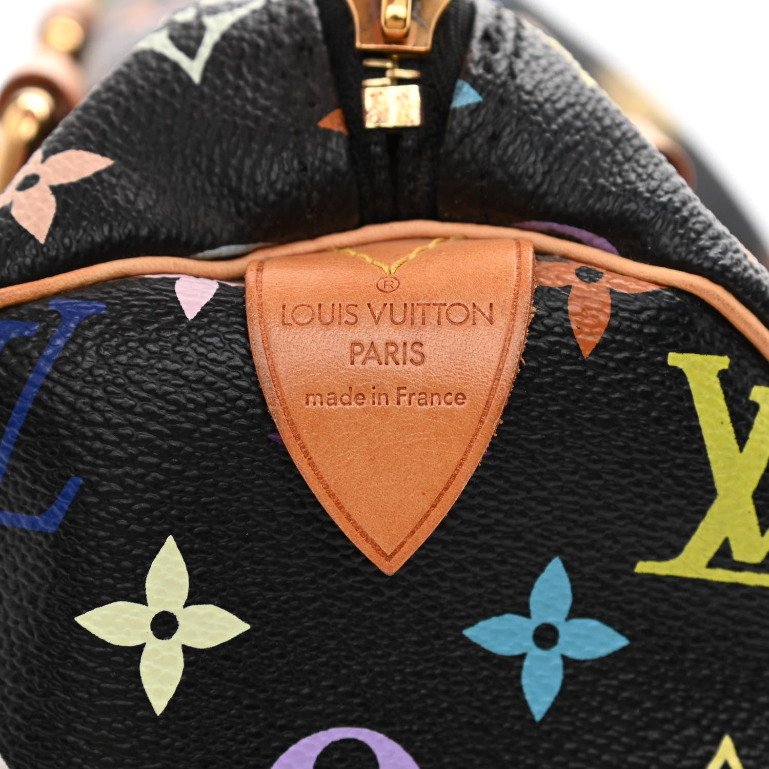 Louis Vuitton Monogram Multicolor Speedy 30 Black 6 of 13