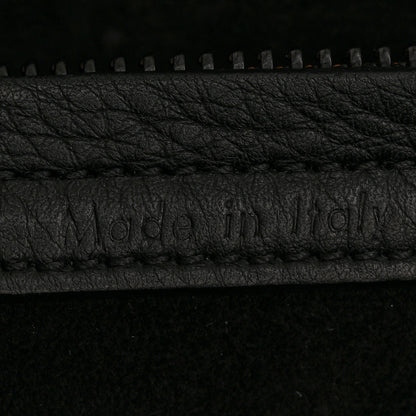 Celine Grained Calfskin Medium Phantom Luggage Black 7 of 14