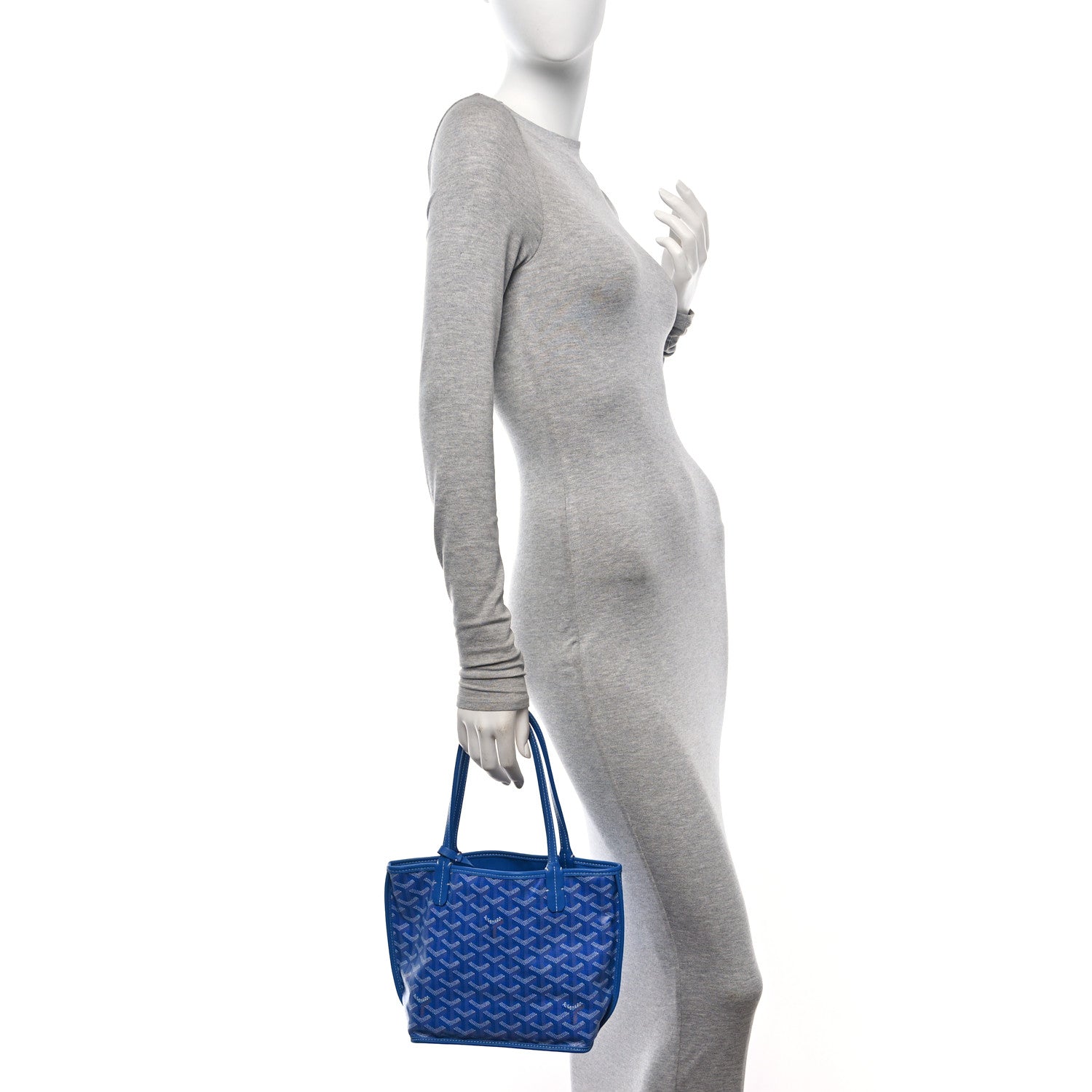 Goyard Goyardine Reversible Mini Anjou Sky Blue 2 of 23