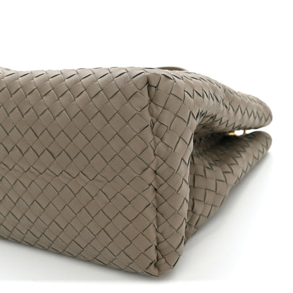 Bottega Veneta Nappa Intrecciato Medium Classic Chain Strap Tote Taupe Grey 11 of 11