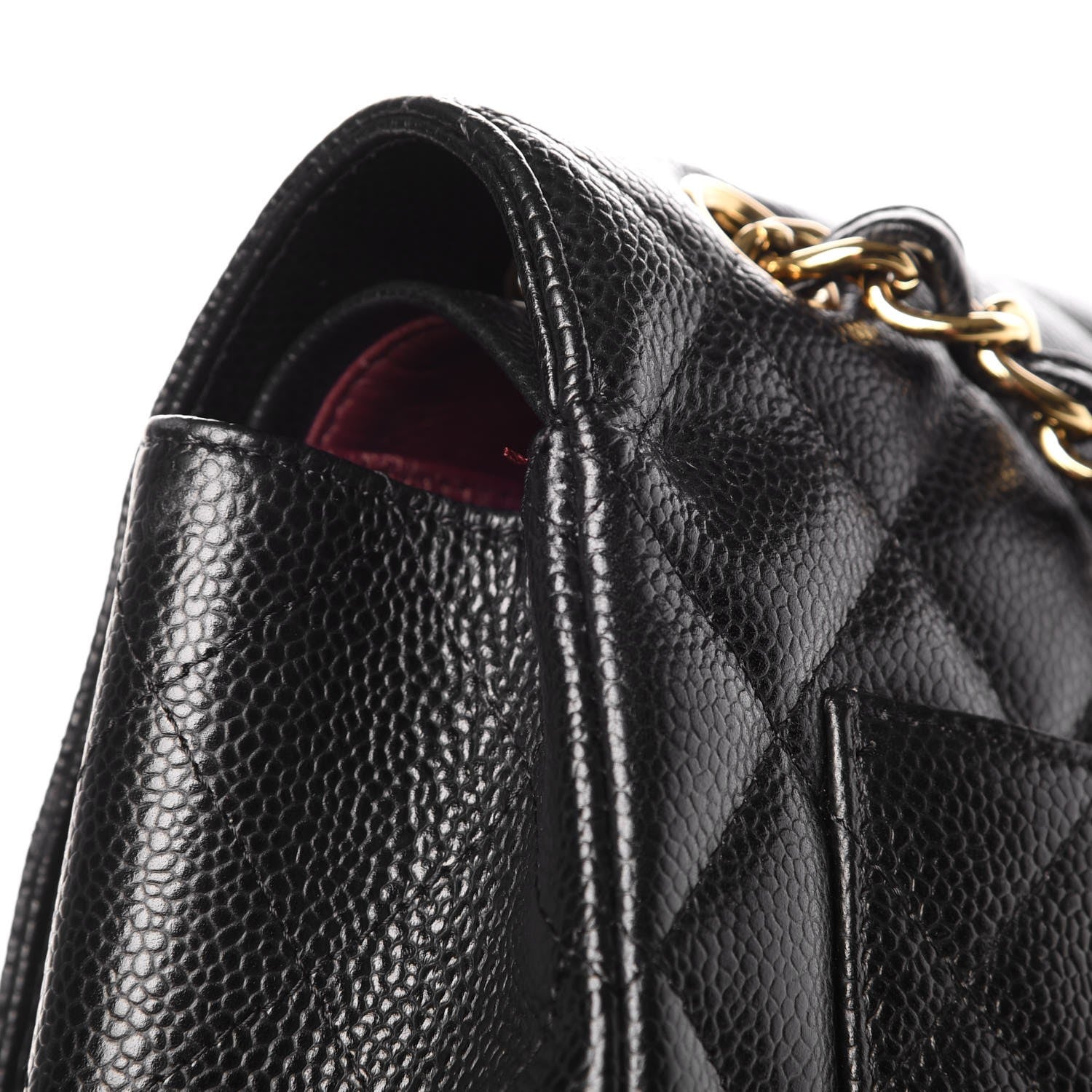 Chanel Caviar Quilted Maxi Double Flap Black 6 of 14
