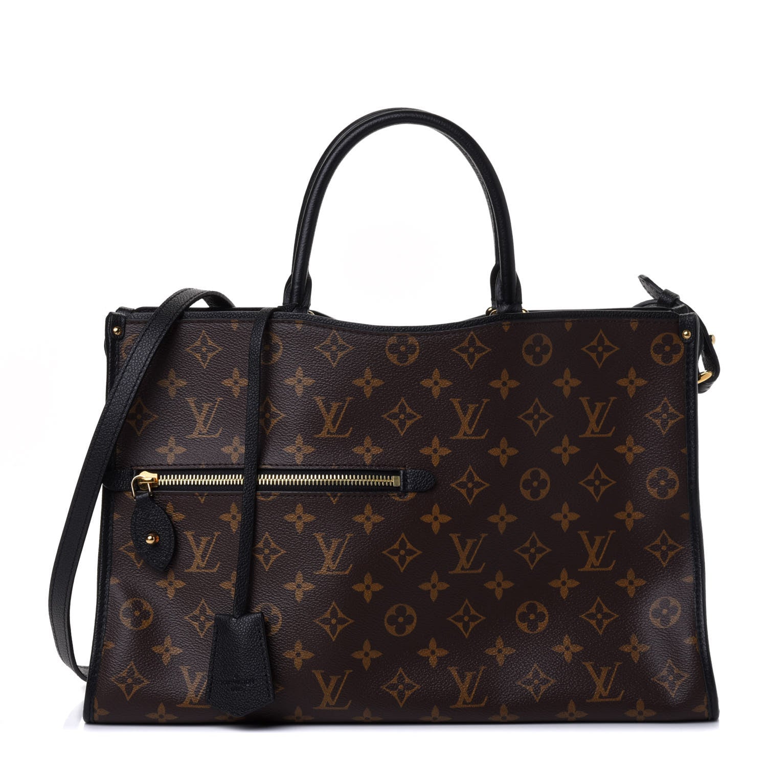 Louis Vuitton Monogram Popincourt MM Black 1 of 4
