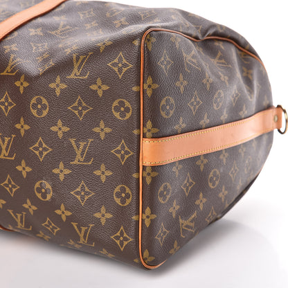 Louis Vuitton Monogram Keepall Bandouliere 50 13 of 14