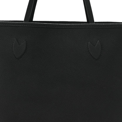 Louis Vuitton Monogram Calfskin Neo Neverfull Inside Out MM Black 12 of 16